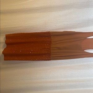 Miss me orange sequin party dress